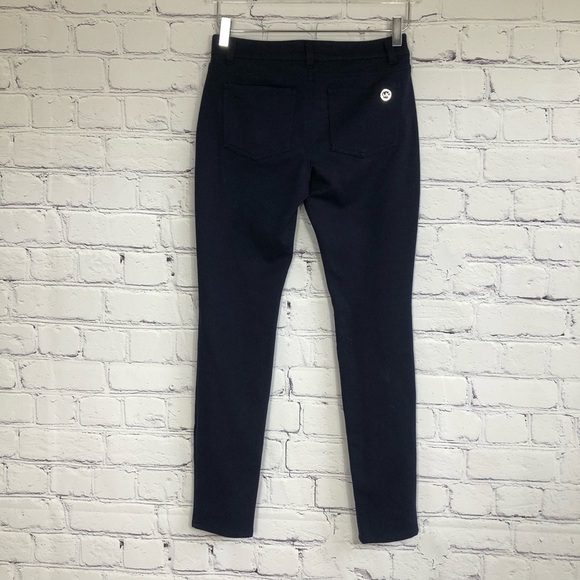MICHAEL Michael Kors Stretchy Ponte Pants Navy - Picture 8 of 11